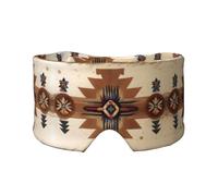 Mascarillas para dormir con patrones nativos americanos impresos para ojos y oídos (26.8 x 4.3 pulgadas), adecuadas para viajes, yoga, descanso profundo en interiores y exteriores