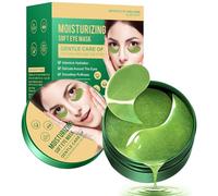 Mascarillas para los Ojos,60 Pcs，Antienvejecimiento, Cuidado de Ojos con Ácido Hialurónico, Hidratación y Rejuvenecimiento, 80g, Ideal para Mujeres