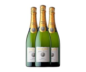 Mascaró Antonio Cuvée Brut Cava Gran Reserva 75 spumoso blanco (Caja de 3 Botellas de 75 cl)