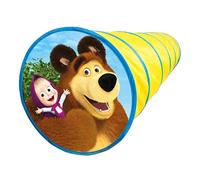 Mascha und der Bär Túnel de Juego Masha y el Oso, Juguete Infantil (túnel Infantil para Interior y Exterior, Juguete Adecuado para niños a Partir de 3 años, Dimensiones: 180 x 48 cm), Multicolor