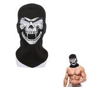 Mascher Morte,Máscara de Esqueleto,Maschera Ghost Call of Duty,Máscara de Esqueleto de Halloween,A Prueba de Viento Calentador Headwear,Passamontagna Uomo Ghost para Fiestas de Disfraces