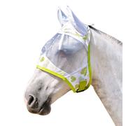 Maschera antimosche a rete antistrappo per cavalli modello Funny Essentials Flam