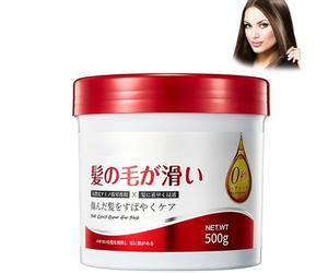 Maschera per capelli levigante e idratante, Balsamo idratante profondo per capelli secchi e danneggiati, Siero per il trattamento dei capelli alla cheratina (1pc)