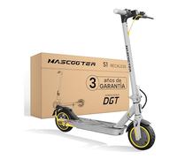 MASCOOTER S1 | Patinete Eléctrico Adultos Homologado DGT - Intermitentes & Regeneración de Batería al Frenar - 300W, 600W MAX, 20km Autonomía, Ruedas 8.5" Aire - Frenos Eléctricos y de Disco