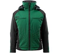 Mascot 16002 - 149 - 0309 - 2 x l tamaño 2 X -LARGE "DARMSTADT chaqueta Softshell - verde/negro