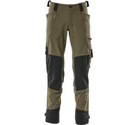 Mascot Pantalones cit Bolsillos en las rodillas Advanced 17079-311 Verde musgo-C56/76 C56/76