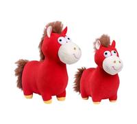 Mascota Caballo Peluche - Figura Suave Hosuaves | Estatuas Colgantes De Caballo Del Zodiaco Chino, Juguete De Peluche Para Decoración Del Hogar, Regalos, Colgantes Para Interiores Y Exteriores