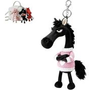 Mascota de la Suerte del Año del Caballo, Regalo de Buena Suerte para el Año Nuevo 2026, pequeño Amuleto Que simboliza la Fuerza, el Coraje, el Equilibrio y el Avance, símbolo de Buena Suerte (F)