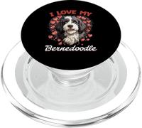 Mascota de Raza de Perro Bernedoodle Me Encanta mi Bernedoodle PopSockets PopGrip para MagSafe