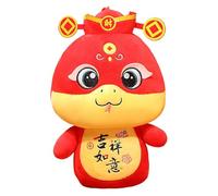 Mascota De Serpiente De Peluche - Decoración De Año Nuevo | Juguete De Peluche Mascota Serpiente Dios De La Riqueza, Colgante De Mochila De Peluche Año De Serpiente Para Niños Y Niñas