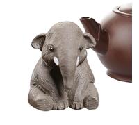 Mascota de té de estatuilla de - Estatua de elefante y, decoración de