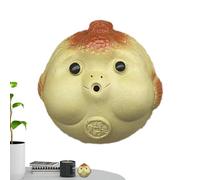 Mascota de té de pescado: dispositivo único de escultura animal, estación de gestión de mesa artística profesional, escala grande de 6,5 cm + peso de 80 g, estuche de accesorios confiable, papelería,