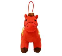 Mascota del Año del Caballo 2026 - Peluche Animal,Colgante Para Mochila Año Del Caballo,Para Adolescentes Adultos Apasionados Estudiantes Oficina Viajeros Mochilas Maletas