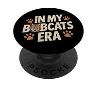 Mascota escolar Bobcats, divertidos partidarios de Bobcat PopSockets PopGrip Adhesivo