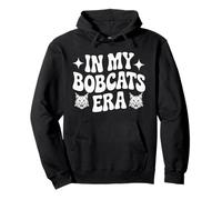 Mascota escolar Bobcats, divertidos partidarios de Bobcat Sudadera con Capucha