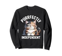 Mascota felina, amante de los gatos, maullidos, adoran a los gatos Sudadera