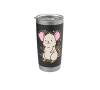 Mascota Queso Ratón Natural Vaso térmico de acero inoxidable de doble pared