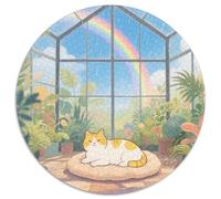 Mascotas 1000 Pezz Puzzle Rotondo GiocoDivertimento Familiare no Puzzle Puzzle Classico Bambini 1000pcs (67.5x67.5cm)