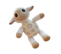 Mascotas de peluche masticar juguetes, juguetes de dentición de cachorro duro | Bunny and Lamb Linda Dog Squeaky Doll - Puppy Puppy Sound Toy Home Bedroom Decoration, para interiores exteriores