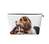 Mascotas Lindas Cachorros Beagle Perros, Bolsa de artículos de tocador Bolsa de Maquillaje Bolsa de cosméticos Bolsa de artículos de tocador de Viaje portátil