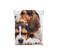 Mascotas Lindas Cachorros Beagle Perros, Squeeze Top Wallet Bolsa de Almacenamiento para Mujer Monedero pequeño Bolsa de Cambio