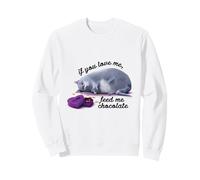 Mascotas Si Me Amas Feed Me Chocolate Sudadera