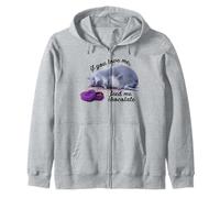 Mascotas Si Me Amas Feed Me Chocolate Sudadera con Capucha