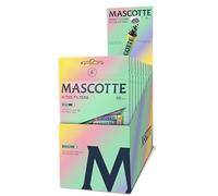 Mascotte® Bright Colors Active Filters 50 x 10 cajas | puntas de filtro de carbón activo de 6 mm de cerámica | para aún más comodidad de giro | 500 puntas