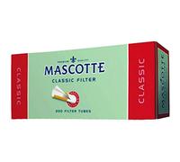 MASCOTTE CLASSIC - 2000-2000 tubos de filtro de papel para fumar cigarrillos, relleno de tabaco (200 tubos de filtro MASCOTTE Classic)