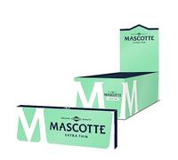 Mascotte® Extra Fino 50 x 50 librillos | Papel de fumar tabaco para liar corto | Papel de liar extrafino y autoextinguible | 2500 hojas