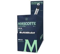 Mascotte Filtro de carbón activo de cerámica de 6 mm, 10 bolsas de 500 filtros (500 unidades), 27 mm de longitud, filtro fino con carbón activo con punta de coco, filtro de carbón premium para juntas