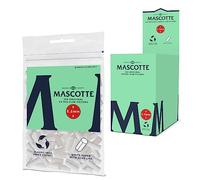 Mascotte® Filtro de papel extra delgado 5,3 mm 150 x 20 bolsitas | Filtros de cigarrillos sin plástico con superficie adhesiva para tabaco de liar | reciclado | 3000 filtros