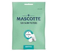 Mascotte filtros 6mm. Menthol 5 Bolsas 120ud. 600filtros