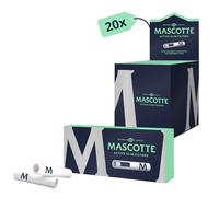 Mascotte® filtros de carbón Activado 10 x 20 cajitas | Filtro de carbón activado de liar de 6 mm fabricadas en cerámica | 200 Filtros