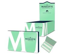 Mascotte® Imán extra fino, 100 x 20 librillos | Papel de tabaco giratorio corto con cierre magnético | Papel giratorio extra fino y autoextinguible | 2000 hojas