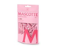 Mascotte® Pink filtros de carbón Activador | bolsa de 50 filtros | puntas de filtro de carbón activo de 6 mm de cerámica | Filtro con 27 mm de longitud