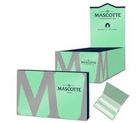 Mascotte® Thin Magnet 100x20 boekjes | Dun en zelfdovend Vloei | Kort Vloeipapier met Magneetsluiting | 2000 Vloeitjes