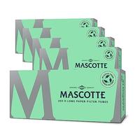 Mascotte® Tubos de filtros de papel originales 8 mm 200 x 5 cajas | Tubos de cigarrillos sin plástico para hacer tobaco cigarrillos | Mangas filtrantes perforadas | 1000 filtros