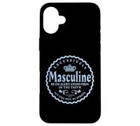 Masculinidad Cristiana Excesivamente Masculina 1613 Stand Firm Carcasa para iPhone 16 Plus