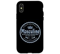 Masculinidad Cristiana Excesivamente Masculina 1613 Stand Firm Carcasa para iPhone X/XS