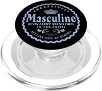 Masculinidad Cristiana Excesivamente Masculina 1613 Stand Firm PopSockets PopGrip para MagSafe