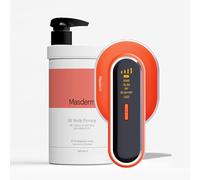 MASDERM | Pack Radiofrecuencia Corporal Profesional 2 en 1 | Aparato Radiofrecuencia Profesional + Crema Corporal Reafirmante 1 L | Cavitación | Tratamiento Flacidez