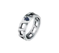 Maserati Anillo de Acero, IP Azul, Colección Iconic - JM334AVD50