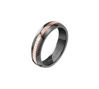 Maserati Anillo Hombre en Acero, Cerámica, Colección CERAMIC, oro rosa, Ideas de Regalo Hombre