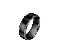Maserati Ceramic Anillo Hombre de Acero, cerámica, PVD negro, smalto - JM223ATZ25019