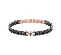 Maserati Ceramic Pulsera Hombre de acero, cerámica, IP negro, IP RG - JM422ATZ13