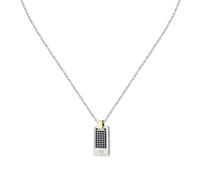 Maserati Collar para Hombre en Acero, Circonitas, Colección Iconic - JM334AVD49
