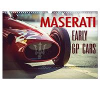 Maserati - Early GP Cars (Wall Calendar 2026 DIN A3 landscape), CALVENDO 12 Month Wall Calendar: The early GP race cars of Maserati