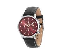 Maserati Epoca Reloj Cronógrafo de Hombre | Acero, Piel, Caja 40.00mm, Pulido, Satinado