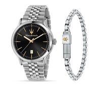Maserati Reloj para Hombre, Analógico, Cuarzo, Sólo Tiempo, Brazalete de Acero, Colección Epoca - R8853118029